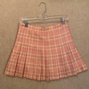 uo pleated skort